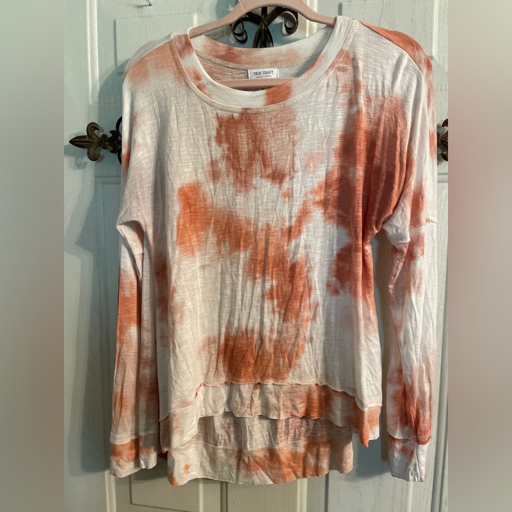 True craft hi-lo marble print top